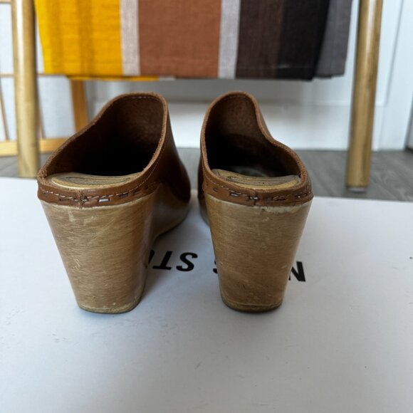 No. 6 Wedge Clog in Palomino (size 39) - Picture 7 of 15